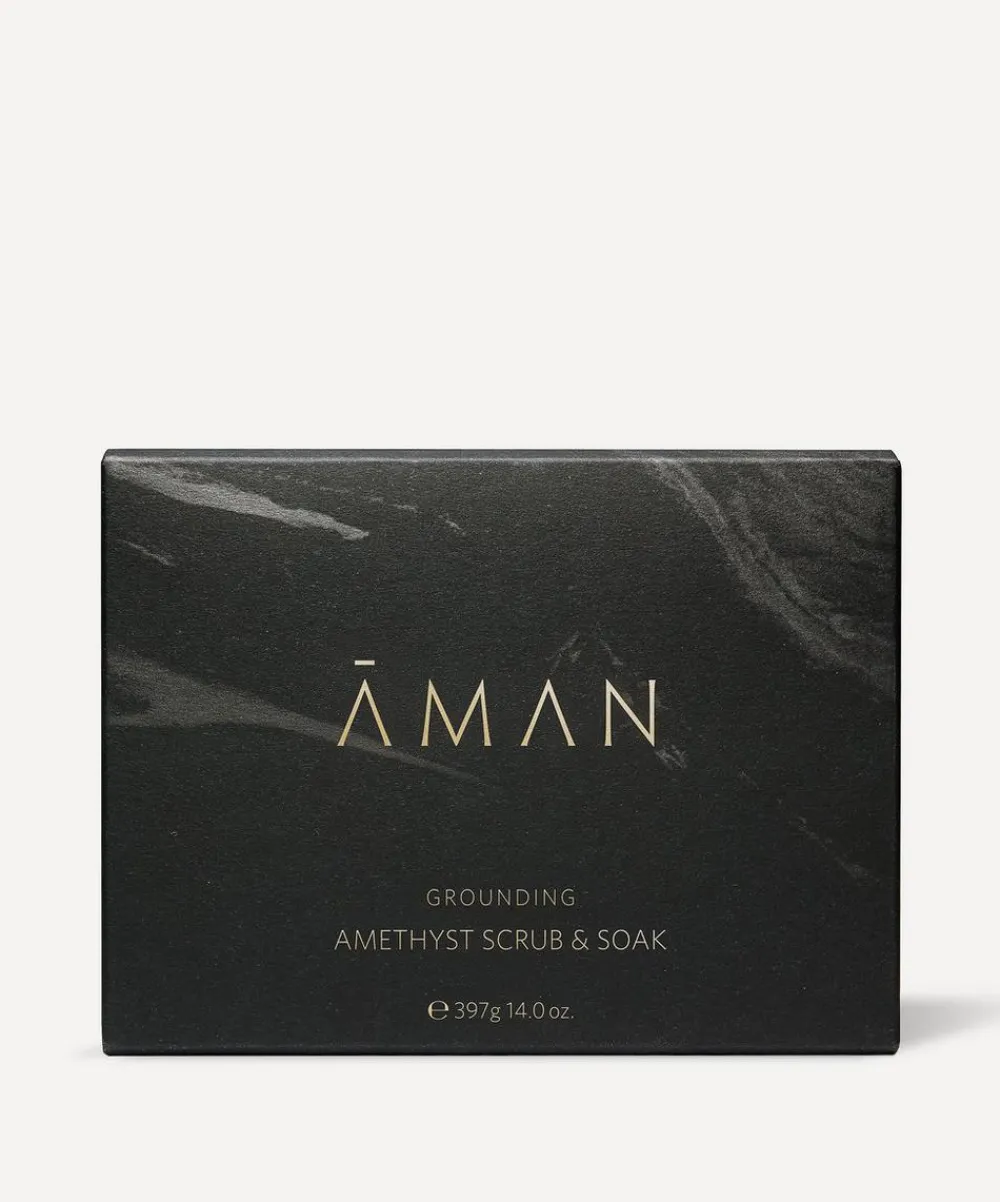 Aman Bath & Body Wash^Grounding Amethyst Scrub and Soak 250ml