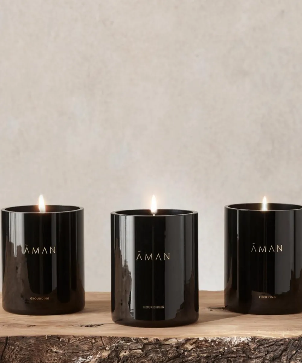 Aman Candles & Candle Holders^Grounding Spa Candle 250g