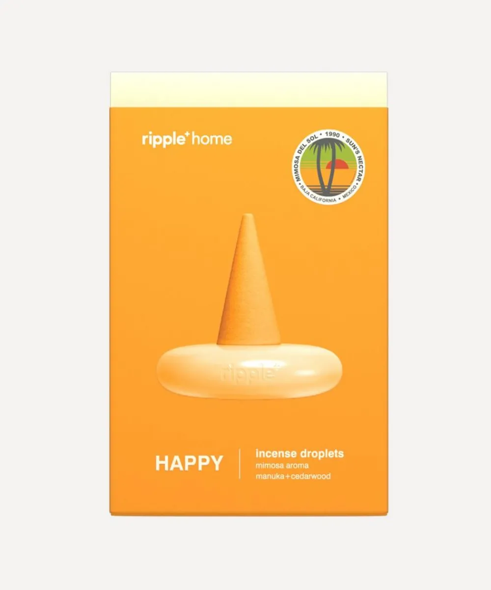 Ripple Candles & Candle Holders|Bathroom^HAPPY Mimosa Incense Droplets