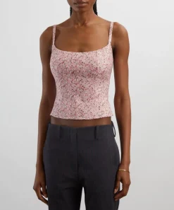 Reformation Tops^Hattie Linen Rosin Top