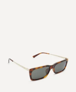 Saint Laurent Sunglasses & Glasses^Havana Square Combination Sunglasses