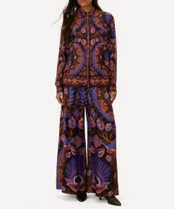 FARM Rio Trousers & Shorts^Heart Forest Double Waistband Trousers