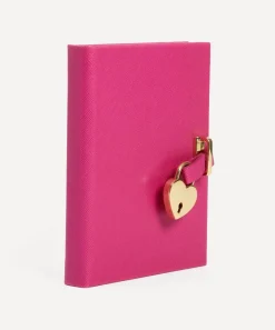 Graphic Image Stationery And Games^Heart Lock Diary