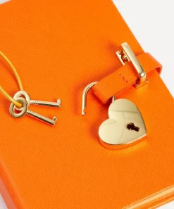 Graphic Image Stationery And Games^Heart Lock Diary