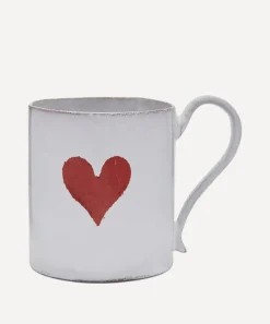 Astier de Villatte Mugs^Heart Mug