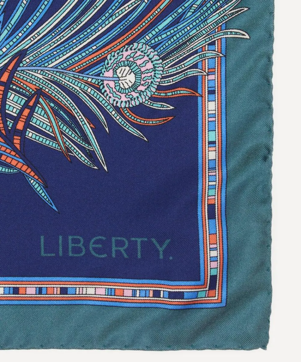 Liberty Scarves^Hera Bunch 45X45 Silk Twill Scarf