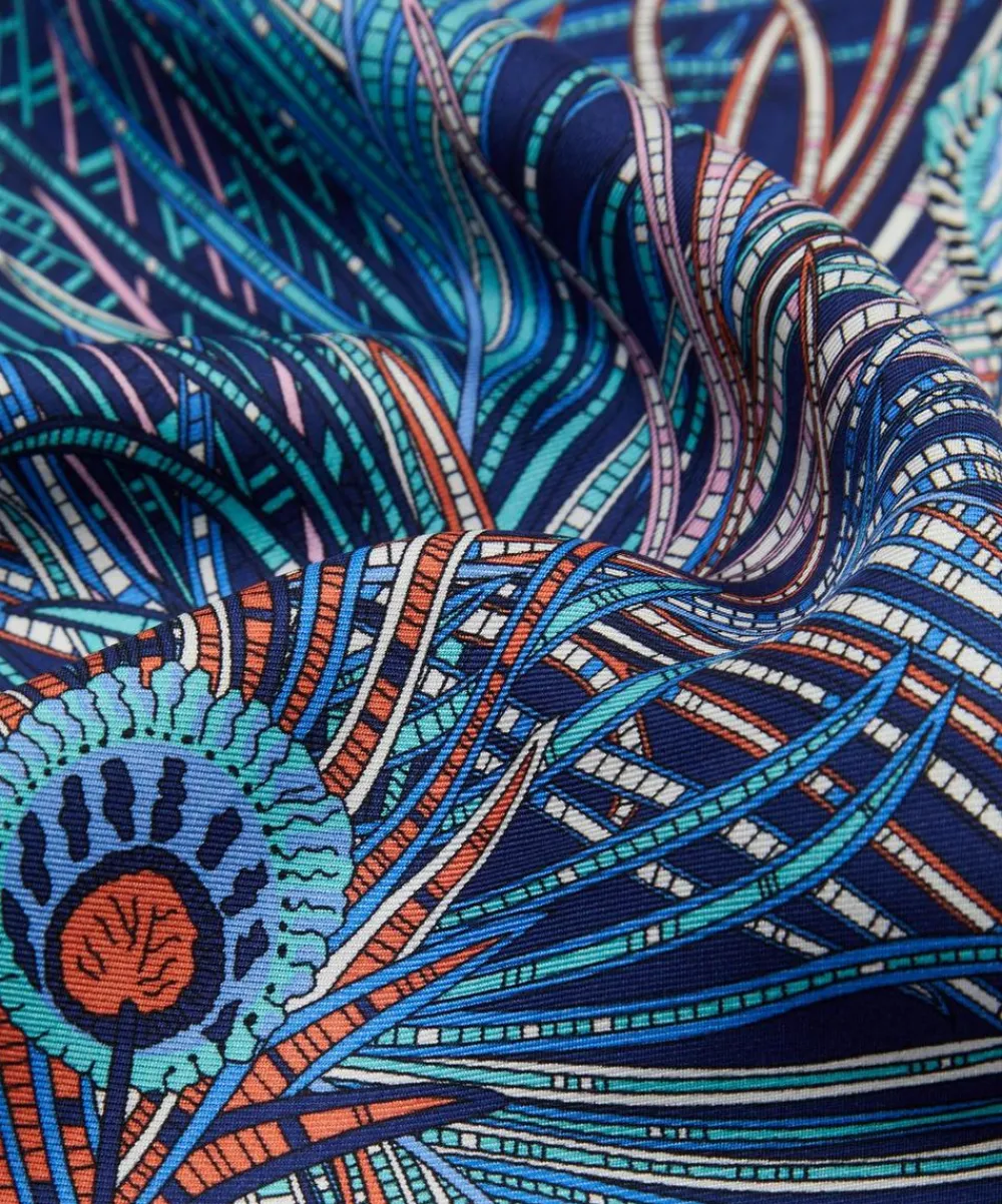 Liberty Scarves^Hera Bunch 45X45 Silk Twill Scarf