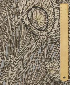 Liberty Interiors Furnishing Fabrics|Furnishing Fabrics^Hera Feather Ladbroke Linen in Pewter