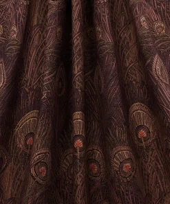 Liberty Interiors Furnishing Fabrics^Hera Feather Vintage Velvet in Dragonfly