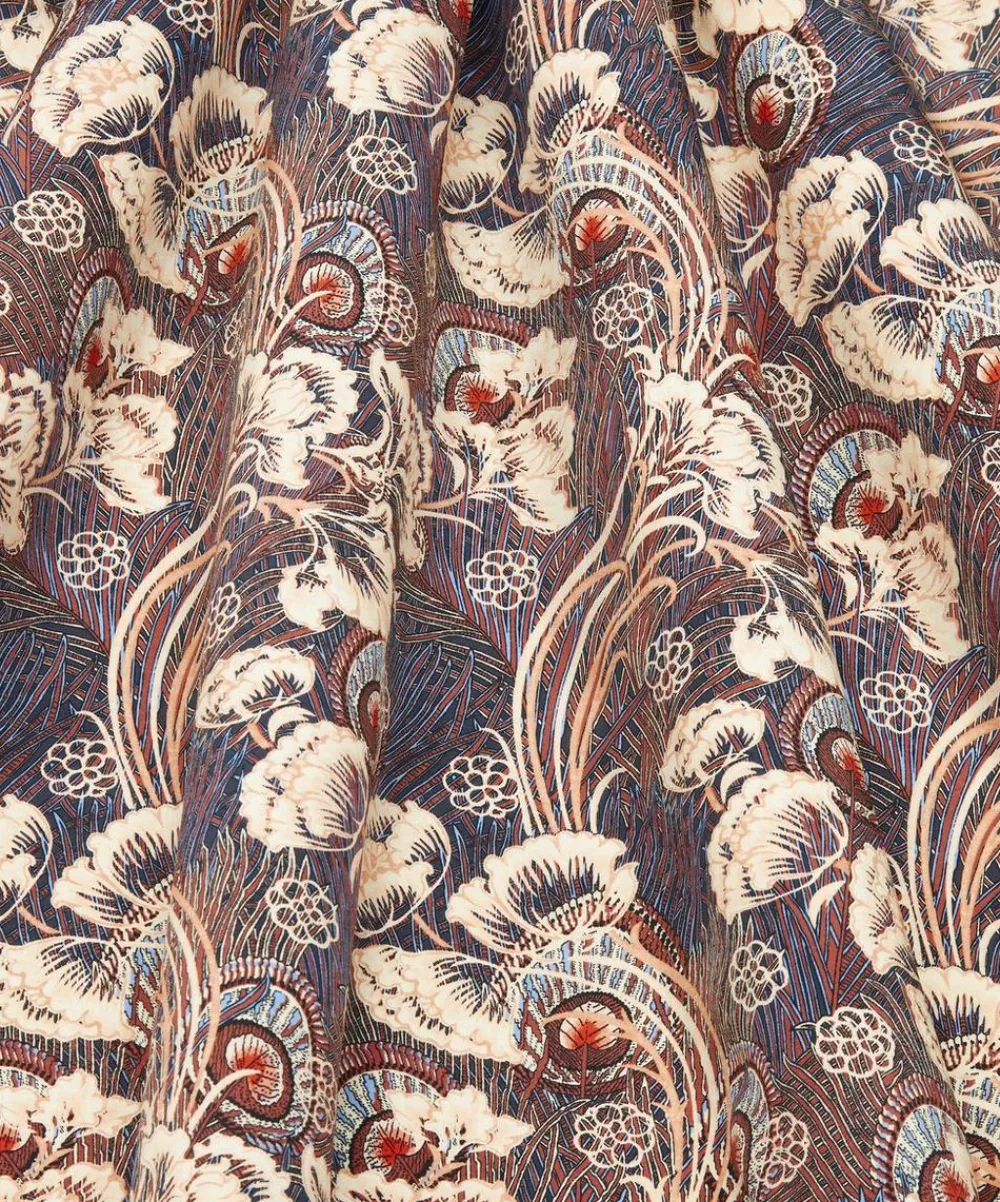Liberty Fabrics Crepe De Chine^Hera Hana Dance Crepe de Chine
