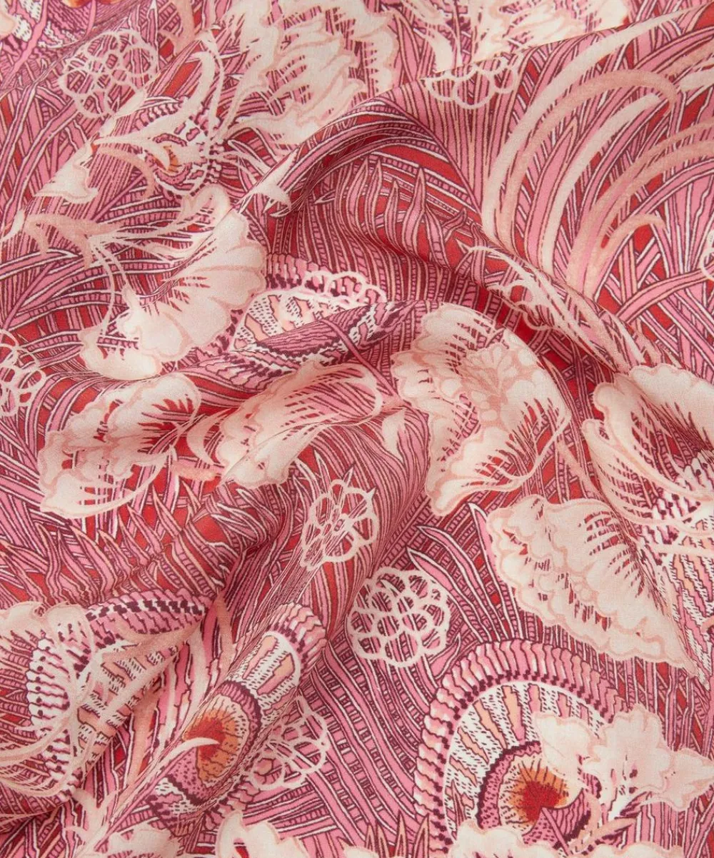 Liberty Fabrics Crepe De Chine^Hera Hana Dance Crepe de Chine