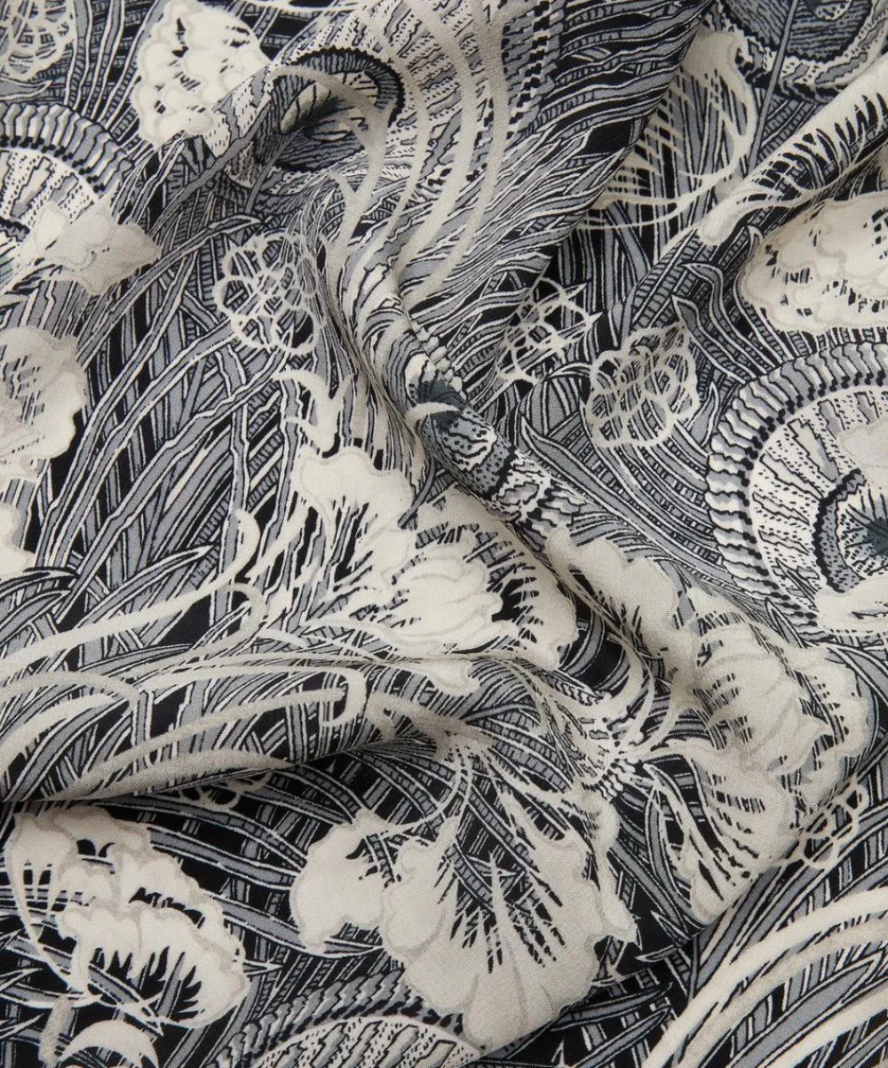 Liberty Fabrics Crepe De Chine^Hera Hana Dance Crepe de Chine