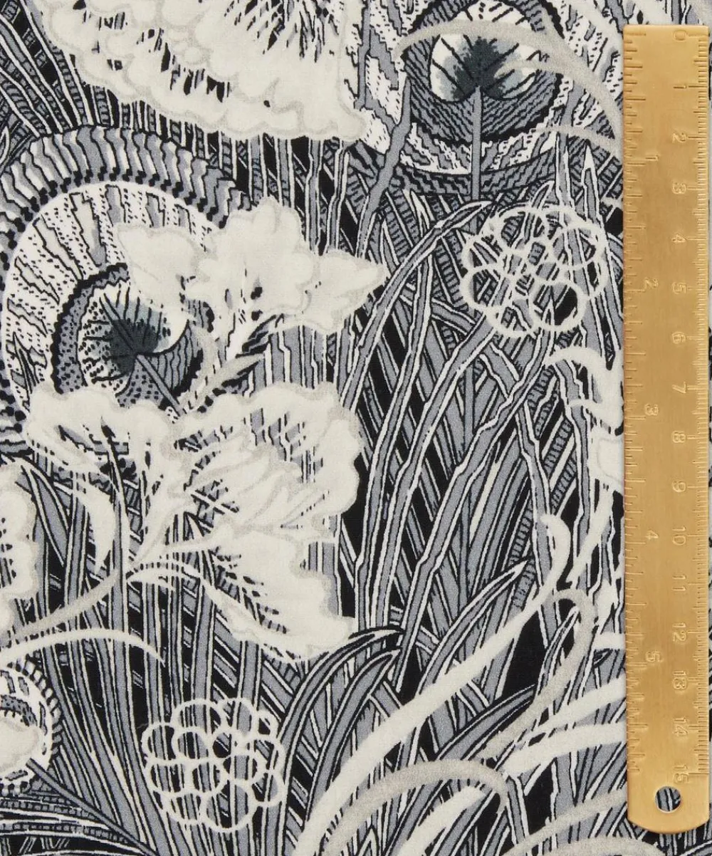 Liberty Fabrics Crepe De Chine^Hera Hana Dance Crepe de Chine