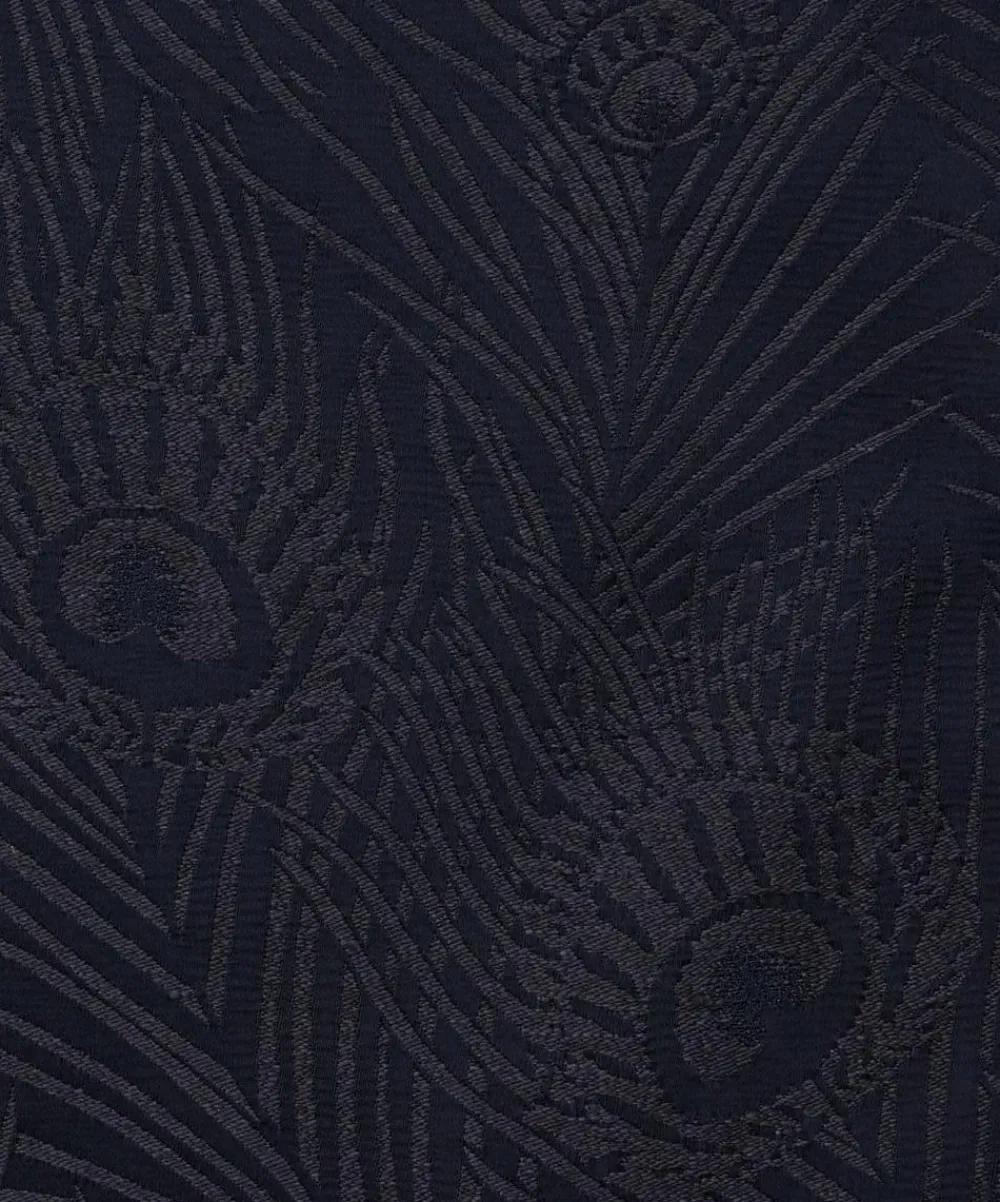 Liberty Interiors Furnishing Fabrics^Hera Plume Dyed Jacquard in Ink