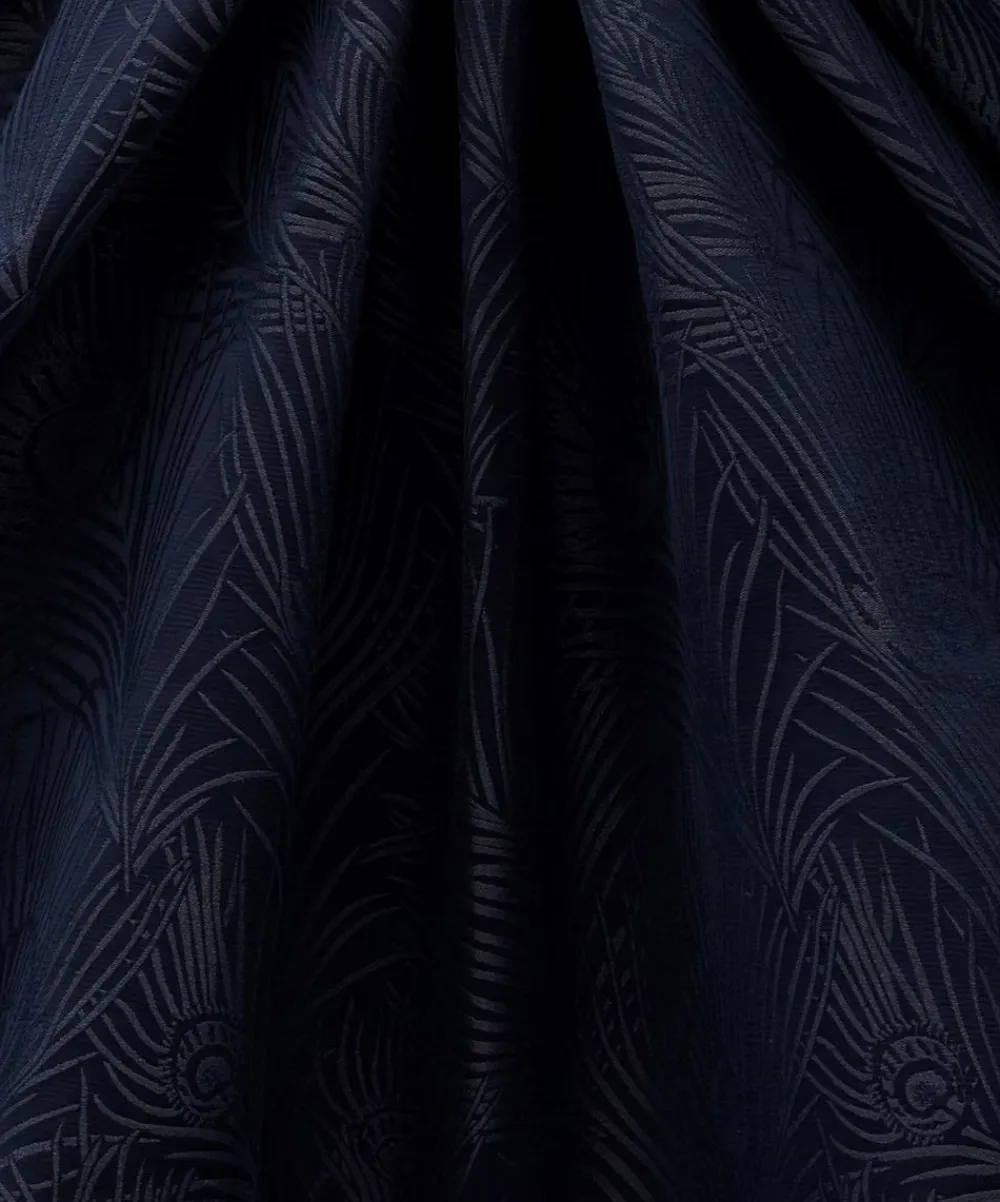 Liberty Interiors Furnishing Fabrics^Hera Plume Dyed Jacquard in Ink
