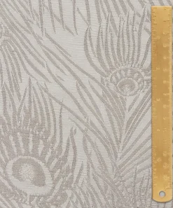 Liberty Interiors Furnishing Fabrics^Hera Plume Dyed Jacquard in Pewter