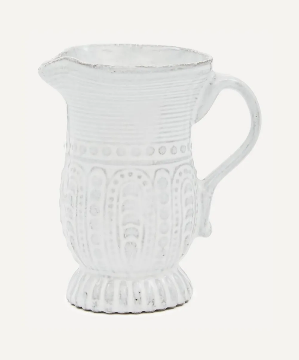Astier de Villatte Glass & Drinksware^Hercule Pitcher