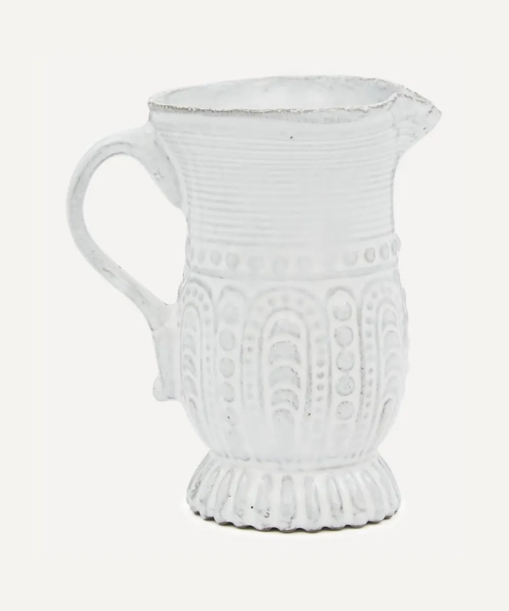 Astier de Villatte Glass & Drinksware^Hercule Pitcher