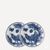 Twig New York Tableware^Heritage Blue Bird Appetizer Plate Set of Two