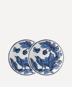 Twig New York Tableware^Heritage Blue Bird Appetizer Plate Set of Two