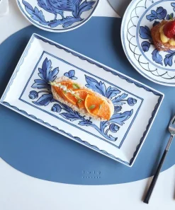 Twig New York Tableware^Heritage Blue Bird Rectangular Platter