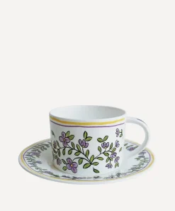 Twig New York Mugs^Heritage Forget Me Not Cup and Saucer