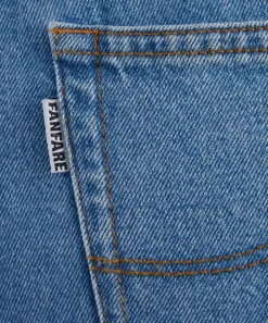 FANFARE Jeans^High-Waisted Liberty Square Patch Jeans