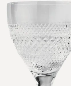 Soho Home Glass & Drinksware^Huxley Cut Crystal White Wine Glass Set of Four