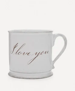 Astier de Villatte Mugs^I Love You Mug