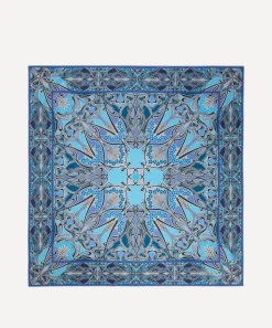 Liberty Scarves^Ianthe 90 x 90 Silk Foulard Scarf