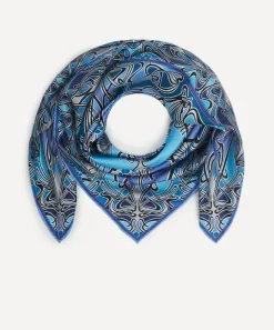Liberty Scarves^Ianthe 90 x 90 Silk Foulard Scarf