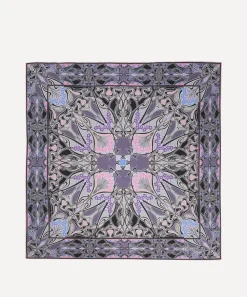 Liberty Scarves^Ianthe 90 x 90 Silk Foulard Scarf