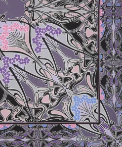 Liberty Scarves^Ianthe 90 x 90 Silk Foulard Scarf