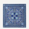 Liberty Scarves^Ianthe 70 x 70cm Silk Twill Scarf
