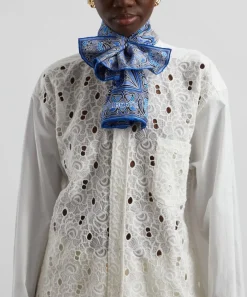 Liberty Scarves^Ianthe 70 x 70cm Silk Twill Scarf