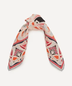 Liberty Scarves^Ianthe 45 x 45cm Silk Twill Scarf