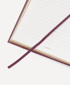 Liberty Stationery And Games^Ianthe Large Leather Notebook