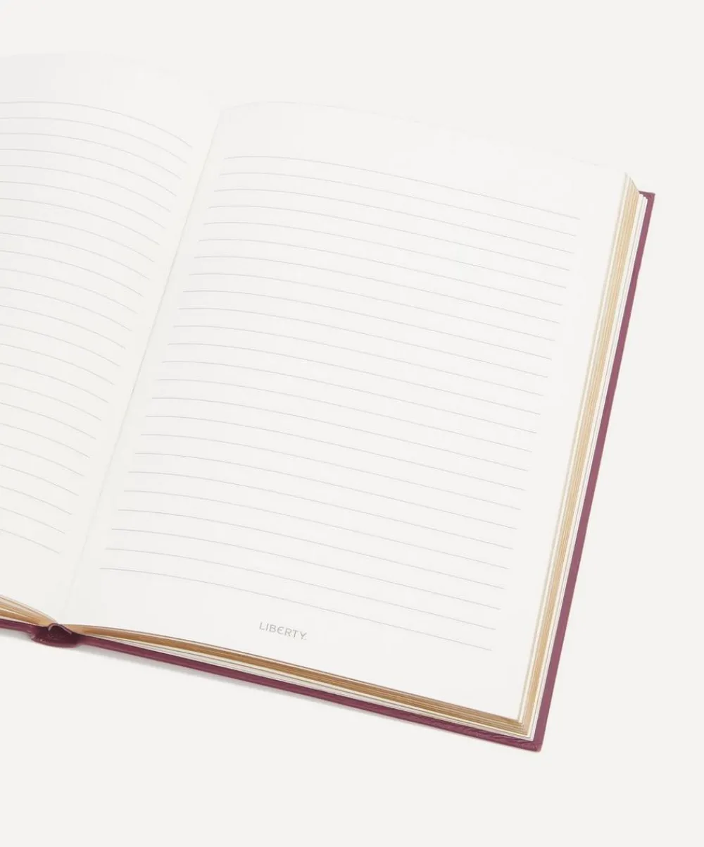 Liberty Stationery And Games^Ianthe Large Leather Notebook