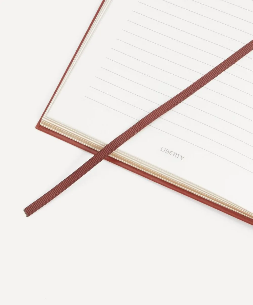 Liberty Stationery And Games^Ianthe Large Leather Notebook