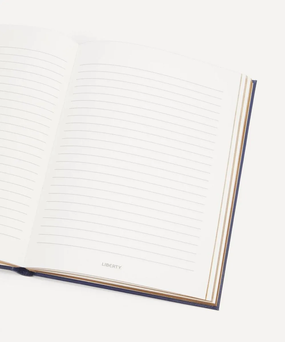 Liberty Stationery And Games^Ianthe Large Leather Notebook