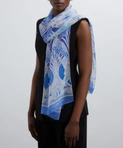 Liberty Scarves^Ianthe Long 70x200 Silk Chiffon Scarf