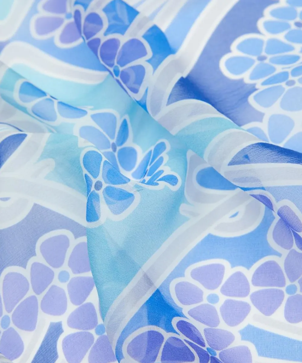 Liberty Scarves^Ianthe Long 70x200 Silk Chiffon Scarf
