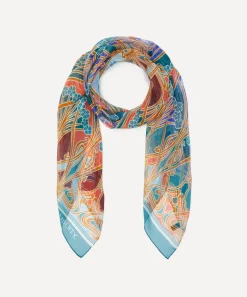 Liberty Scarves^Ianthe Long 70x200 Silk Chiffon Scarf