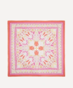 Liberty Scarves^Ianthe 140x140 Cashmere-Silk Scarf