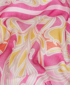 Liberty Scarves^Ianthe 140x140 Cashmere-Silk Scarf