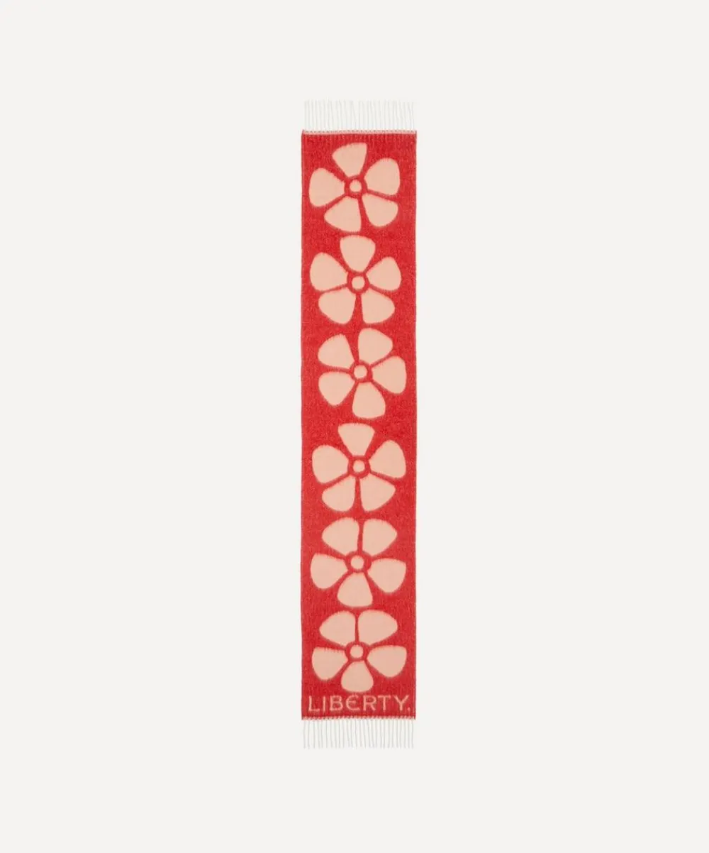 Liberty Scarves^Ianthe 35X190 Wool-Mohair Scarf