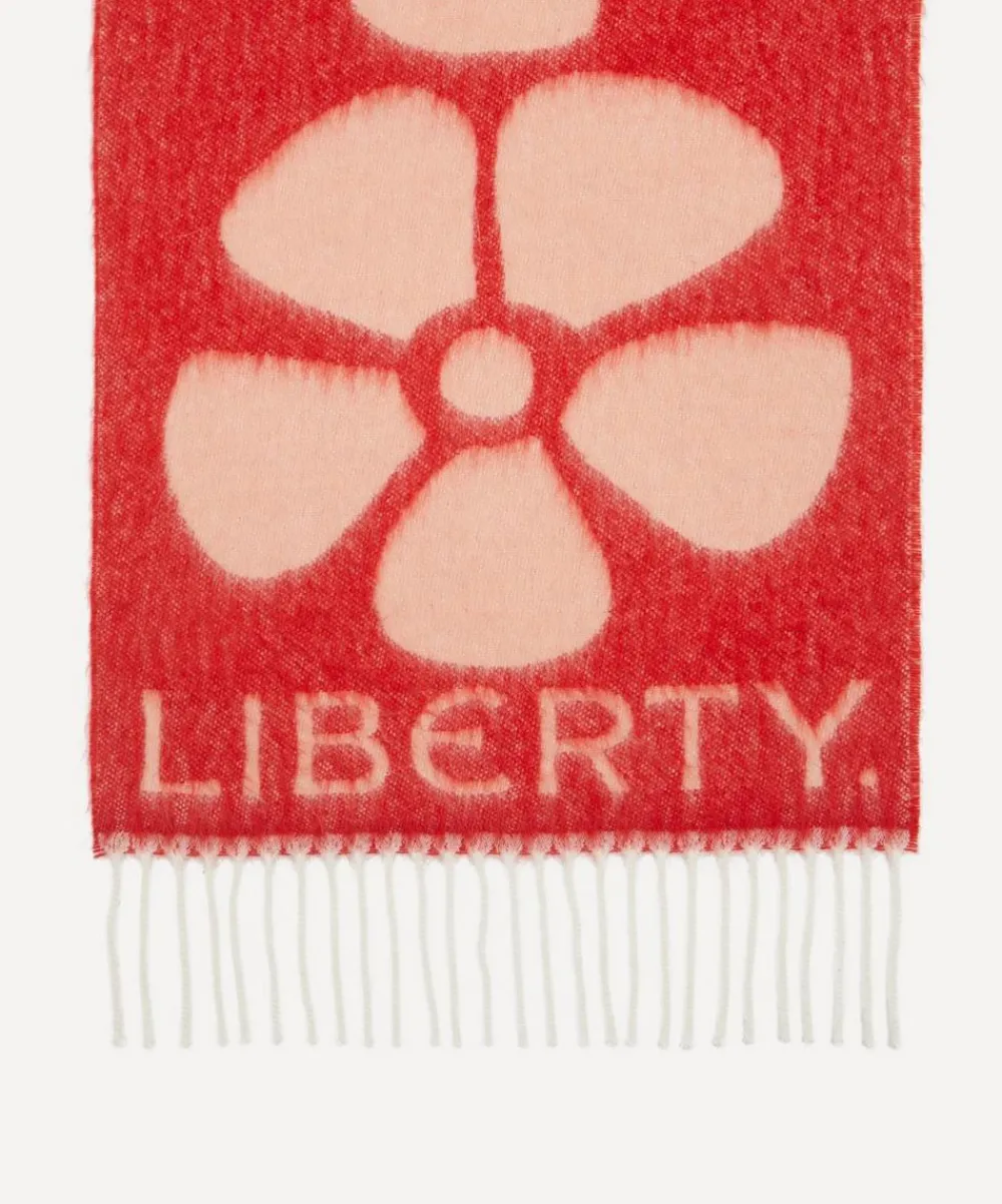Liberty Scarves^Ianthe 35X190 Wool-Mohair Scarf