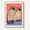 PSTR Studio Wall Art^Iga Kosicka Twins Framed Print