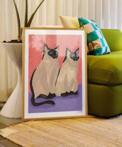 PSTR Studio Wall Art^Iga Kosicka Twins Framed Print