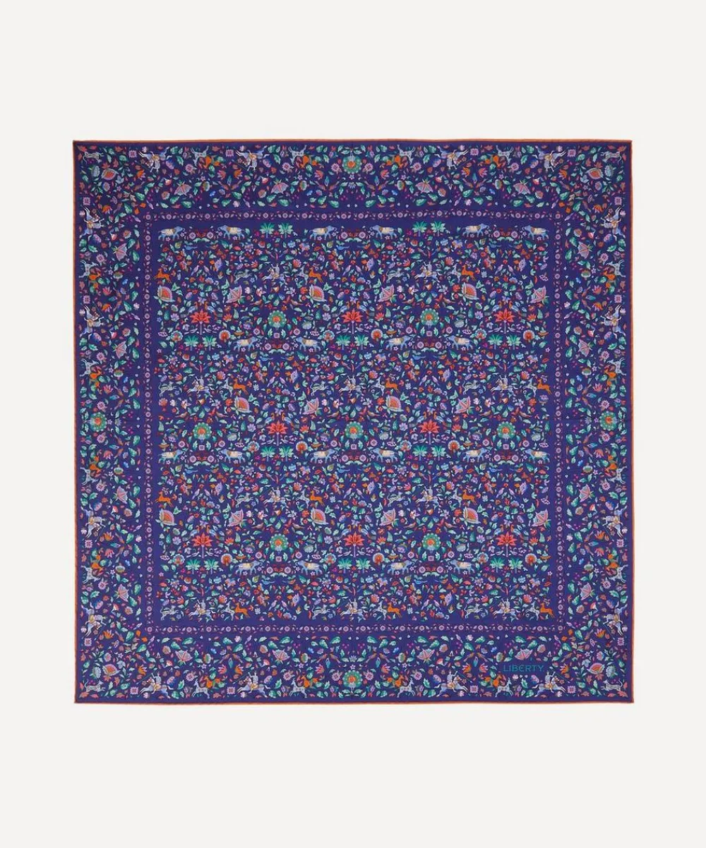 Liberty Scarves^Imran 90X90 Silk Scarf